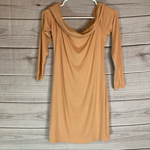 PRIVACY Please Silas Off The Shoulder Ribbed Dress - Picture 2 of 10